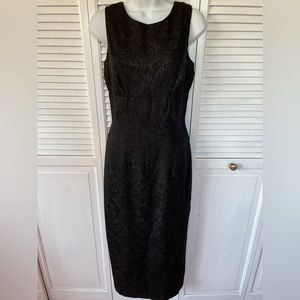 Carol Little Black Cocktail Party Dress Vintage Size 4